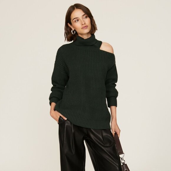 Cold Shoulder Sweater - Picture 1 of 5